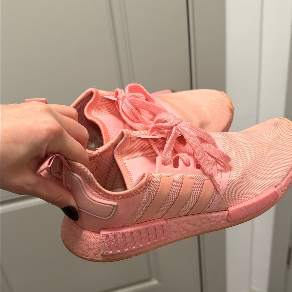Adidas Women's Coral Pink Sneakers